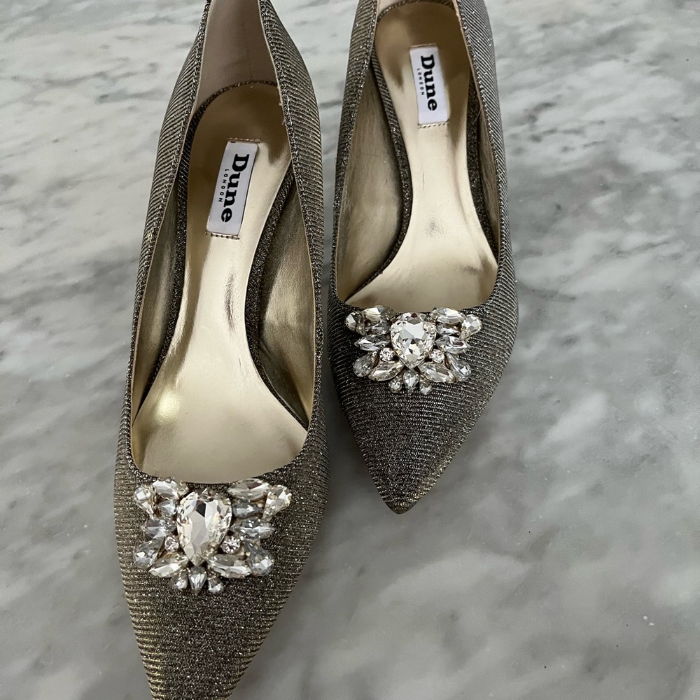 Dressy jeweled pumps,NWOT